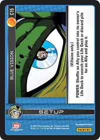 Blue Vision [Foil] C15 Dragon Ball Z Perfection