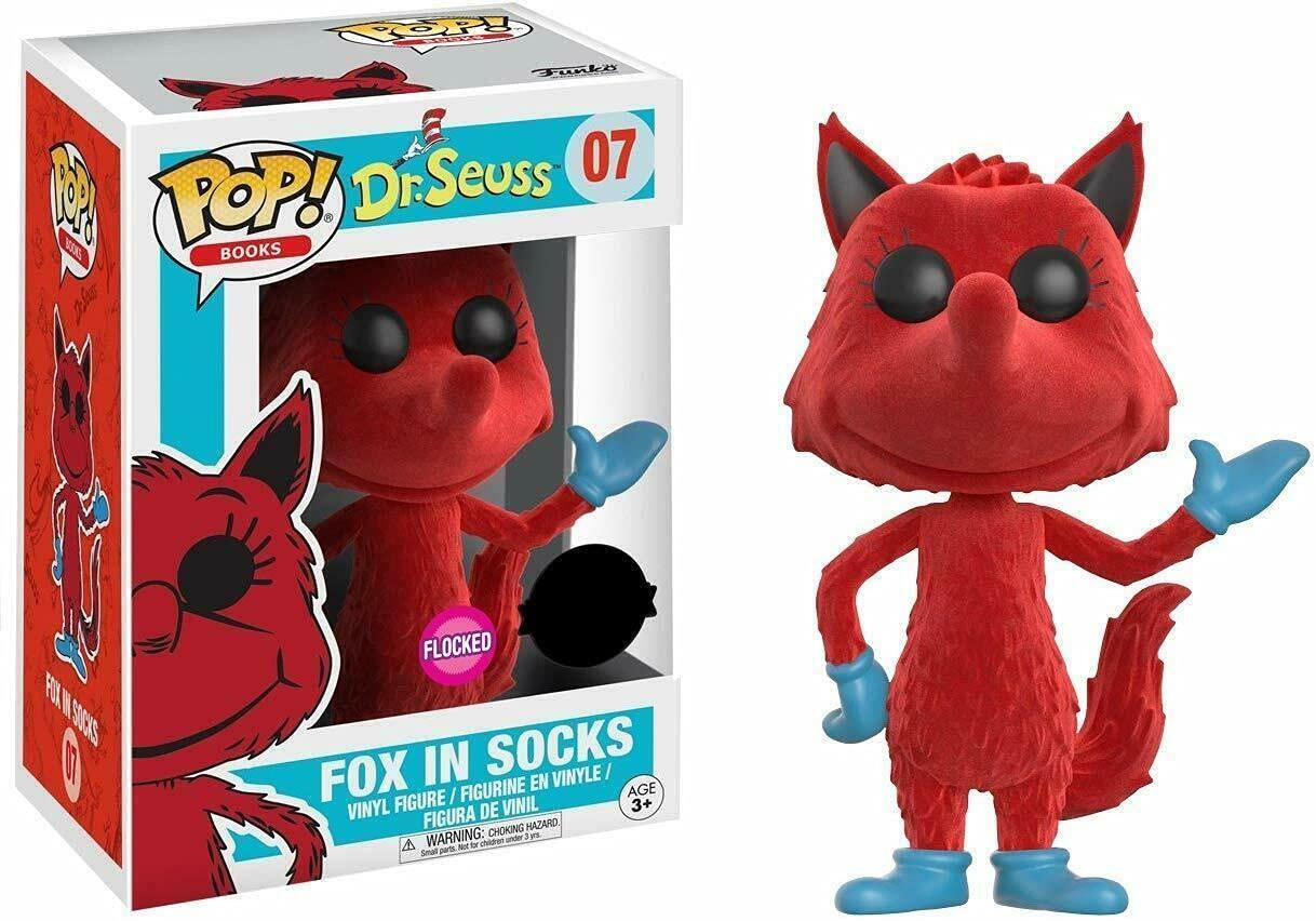 Fox In Socks [Flocked] #7 Funko POP Books