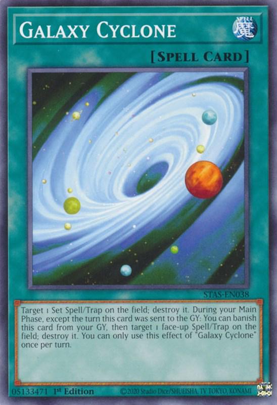 Galaxy Cyclone STAS-EN038 YuGiOh 2 Player Starter Set