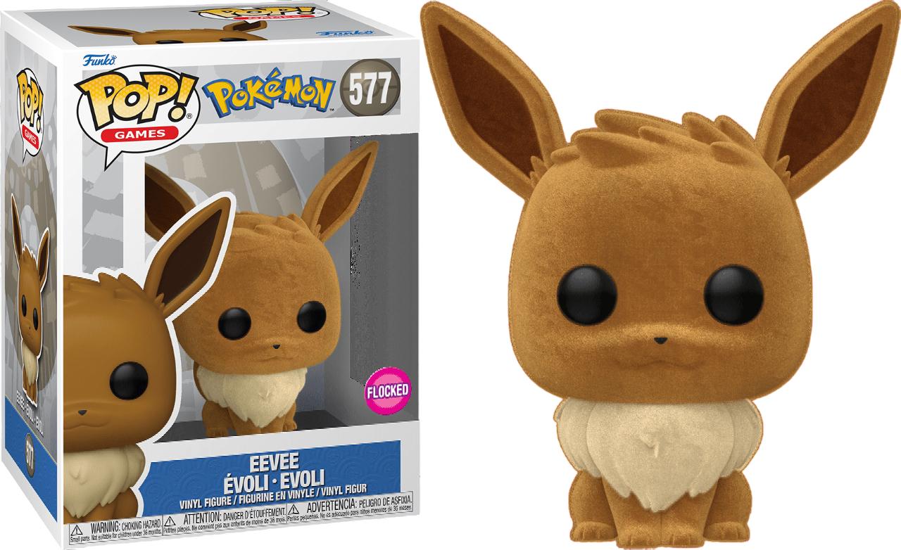 Eevee [Flocked] #577 Funko POP Games