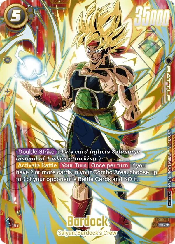 Bardock FS05-11 Dragon Ball Fusion World Judge Promo