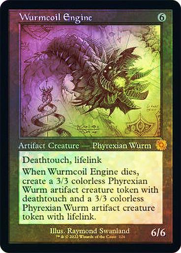 Wurmcoil Engine [Schematic Foil] #126 Magic Brother's War Retro Artifacts