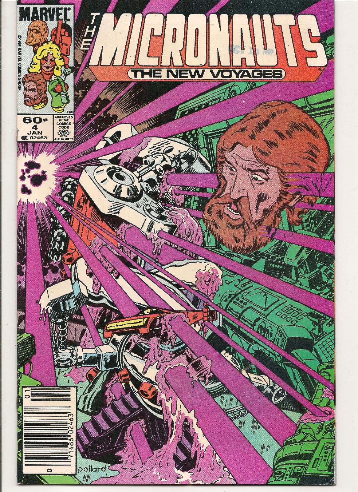 The Micronauts The New Voyages [Newsstand] #4 (1985) Comic Books Micronauts: The New Voyages