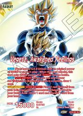 Vegeta // Vegeta, Awakened Feelings [SLR Foil] BT24-001 Dragon Ball Super Beyond Generations Prices