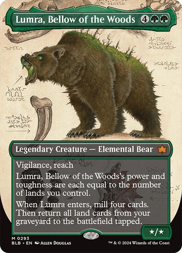 Lumra, Bellow of the Woods #293 Magic Bloomburrow