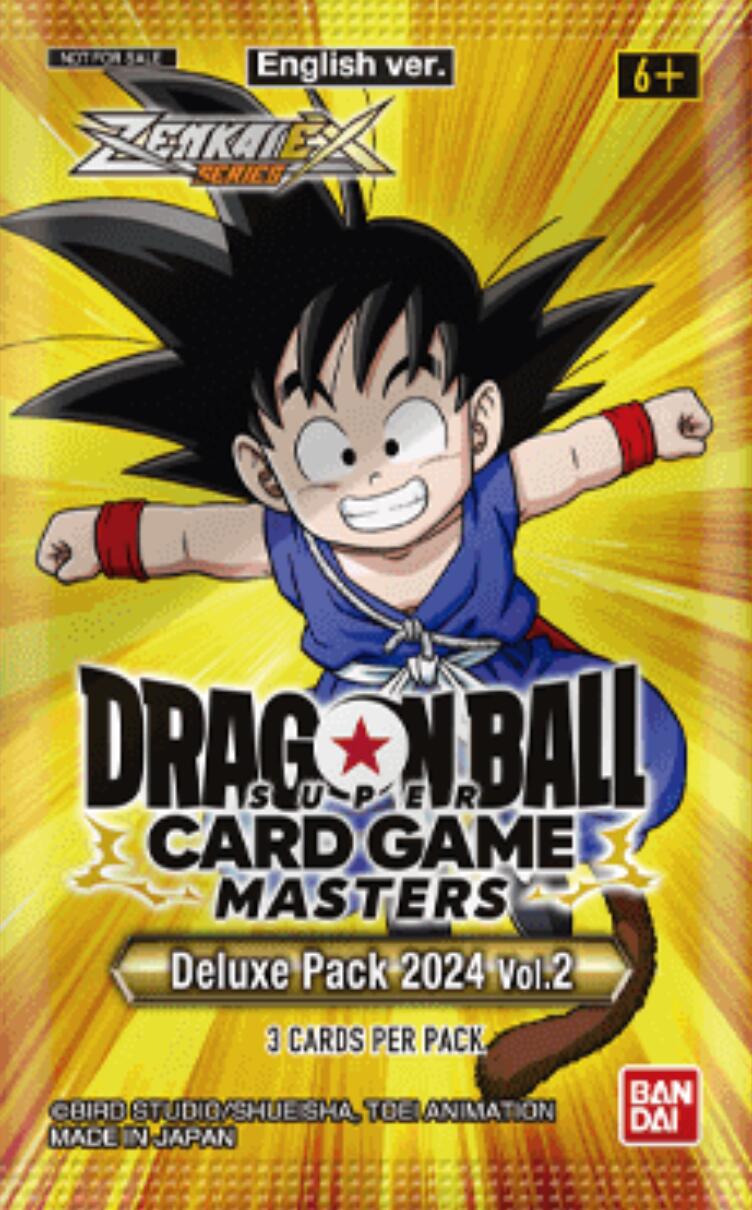 Deluxe Pack 2024 Vol.2  Dragon Ball Fusion World Promos