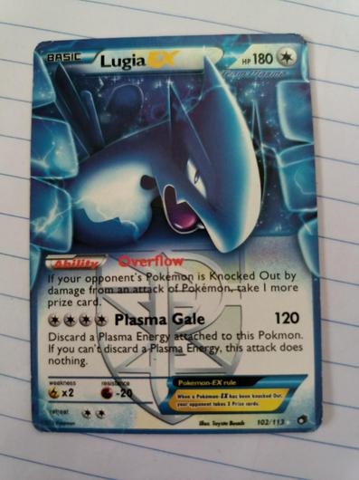 Lugia EX #102 photo