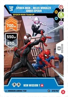 SPIDER-MAN - MILES MORALES GHOST-SPIDER #109 Marvel 2022 Mission Arena