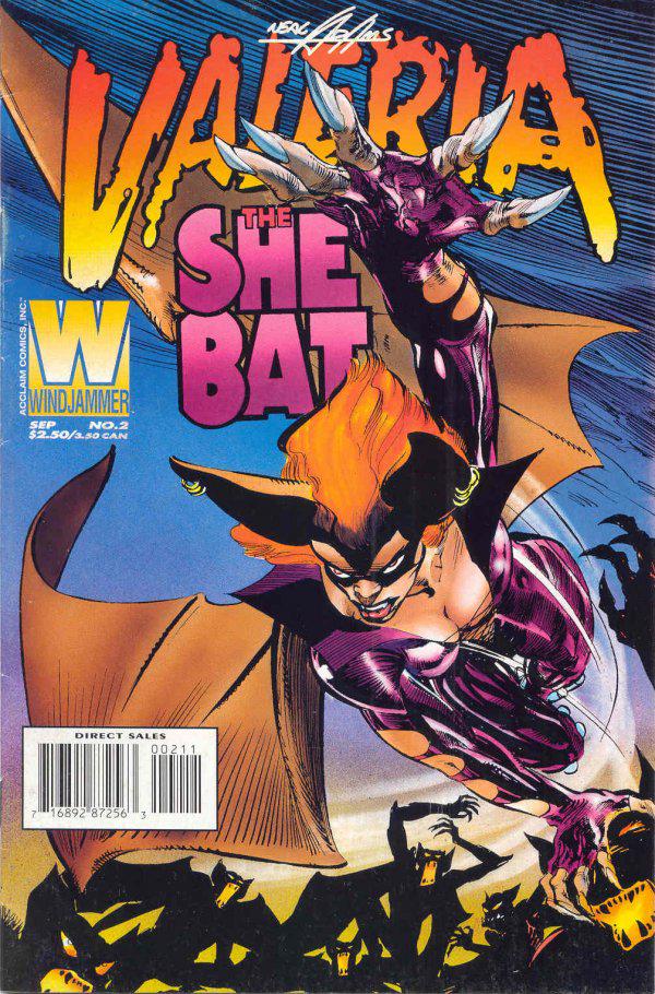 Valeria the She-Bat #2 (1995) Comic Books Valeria, The She-Bat