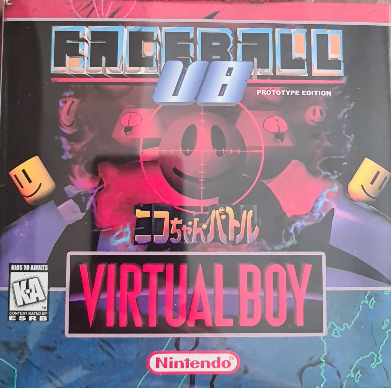 Faceball VB [Homebrew] Virtual Boy