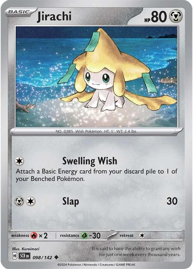 Jirachi #98 Pokemon Stellar Crown