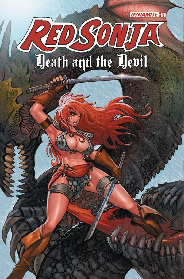 Red Sonja: Death and the Devil [Moritat] #1 (2024) Comic Books Red Sonja: Death and the Devil