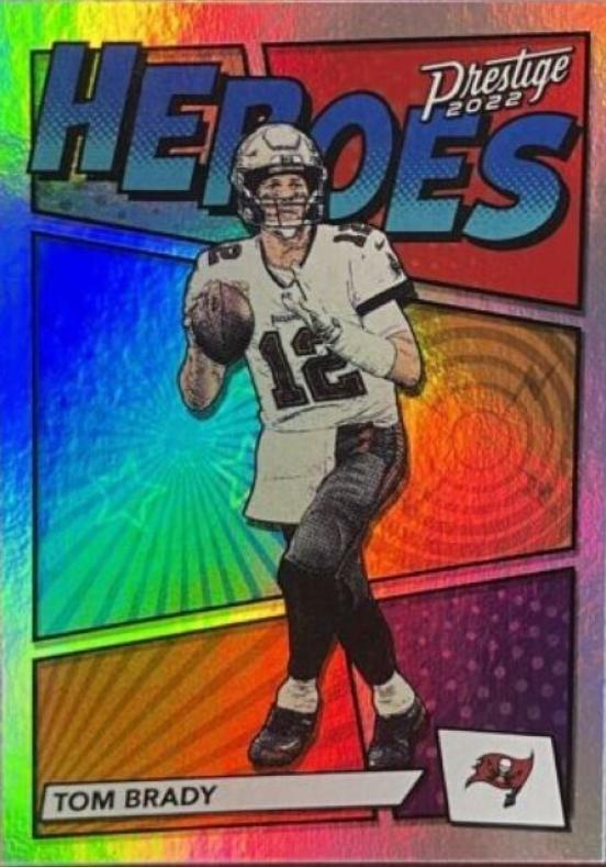 ✨️Low Pop 22 Panini Prestige Heroes Tom buy Brady H-15 PSA 10 Tampa Bay Buccaneers