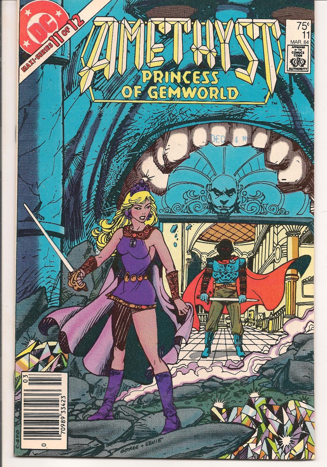 Amethyst, Princess Of Gemworld [Newsstand] #11 (1983) Comic Books Amethyst, Princess of Gemworld