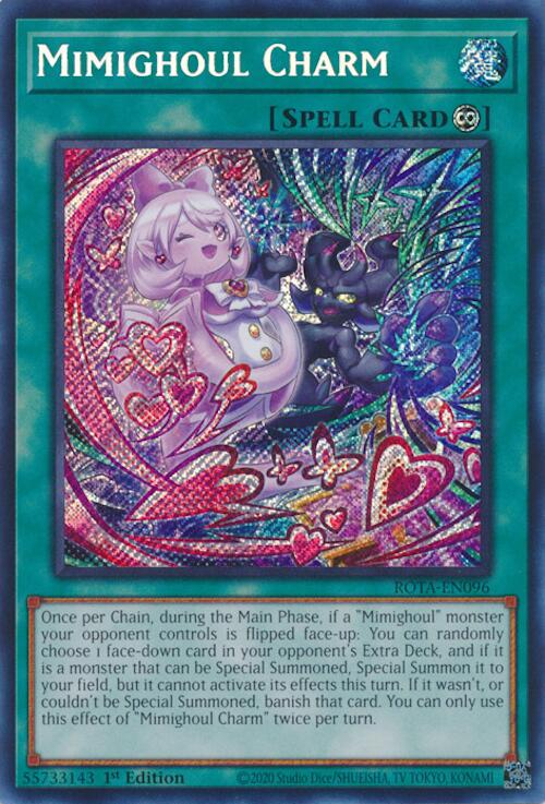 Mimighoul Charm ROTA-EN096 YuGiOh Rage of the Abyss