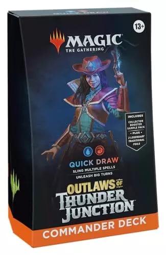 Quick Draw Deck Magic Outlaws of Thunder Junction Commander