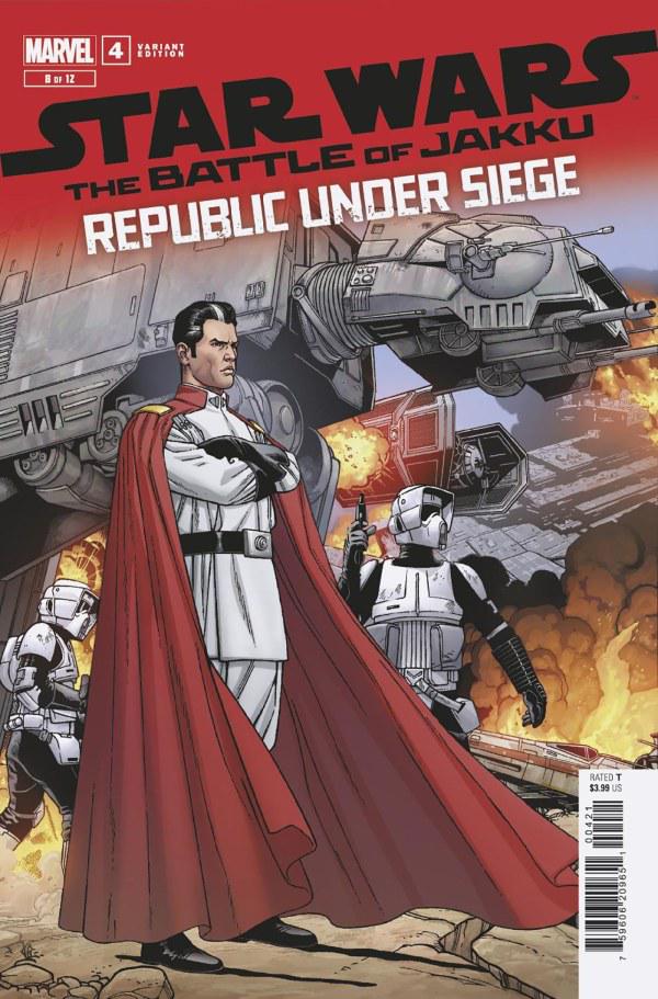 Star Wars: The Battle of Jakku - Republic Under Siege [Rosanas] #4 (2024) Comic Books Star Wars: The Battle of Jakku - Republic Under Siege