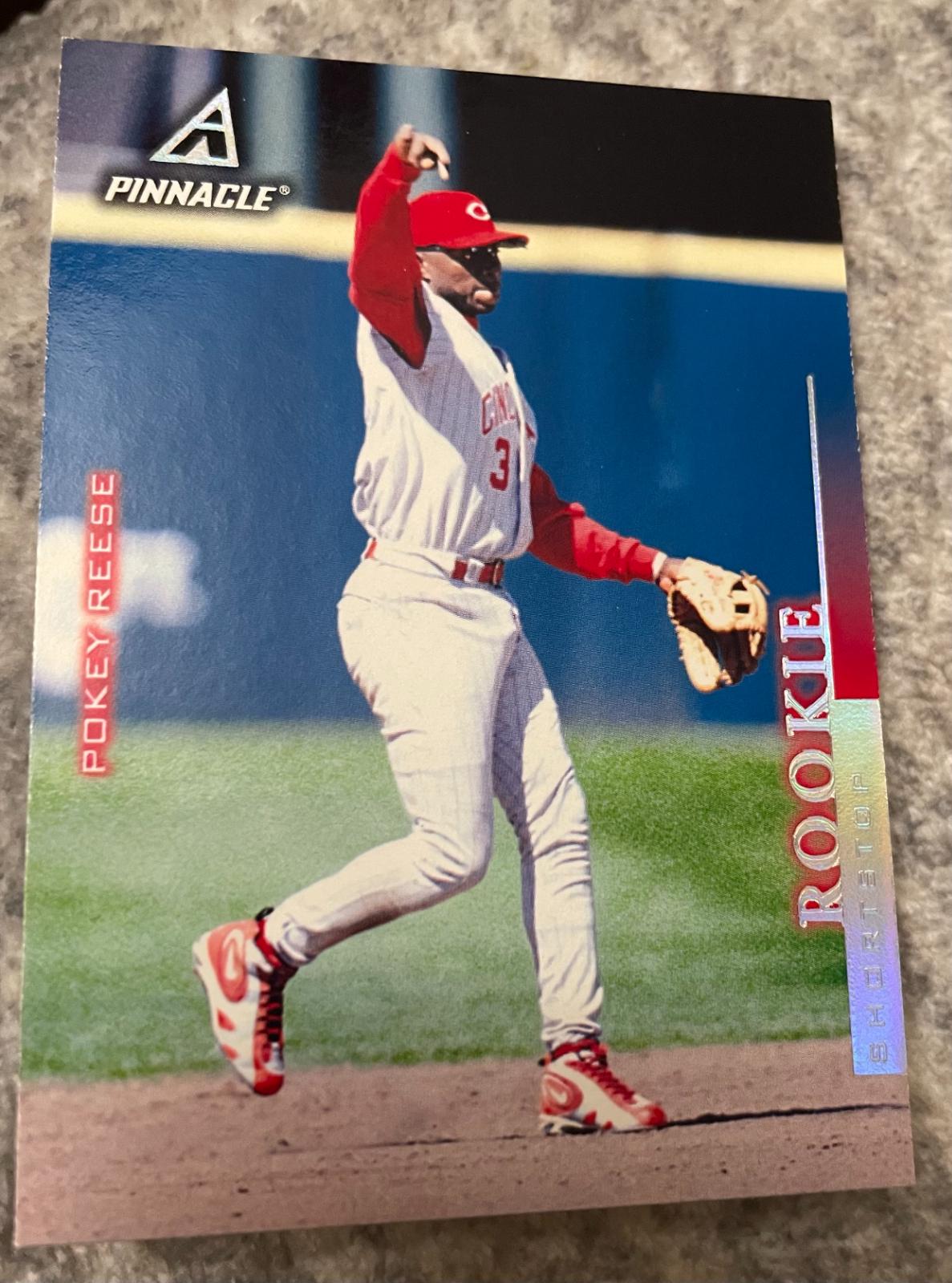 Pokey Reese #175 Prices [Rookie] | 1997 Pinnacle | Baseball Cards