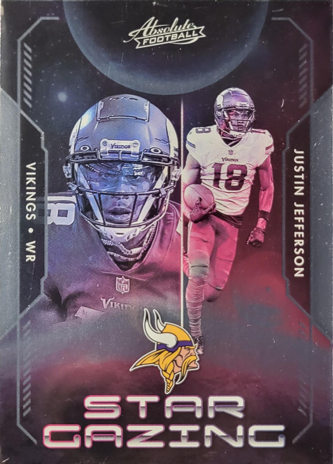 2021 Panini Rc & Stars - Standing Ovation #SO-19 Justin Jefferson CGG top 10 Gem Mnt