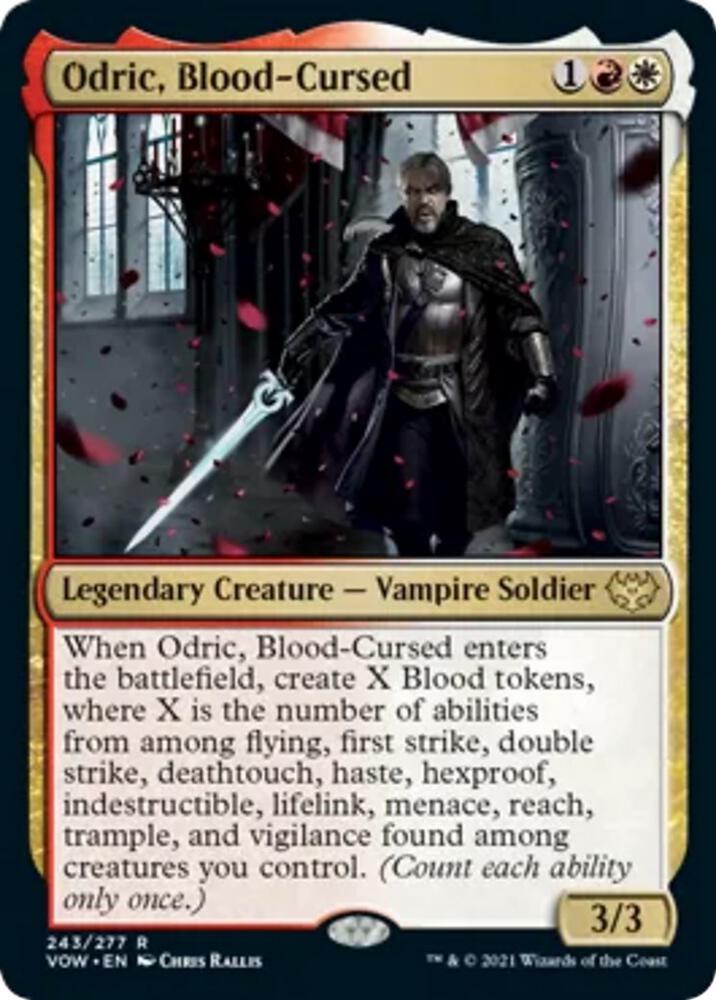 Odric, Blood-Cursed #243 Magic Innistrad: Crimson Vow