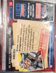 Back | Rhino Marvel 1996 Fleer Vision