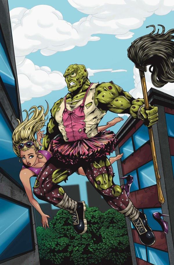 Toxic Avenger [Flint Virgin] #1 (2024) Comic Books Toxic Avenger