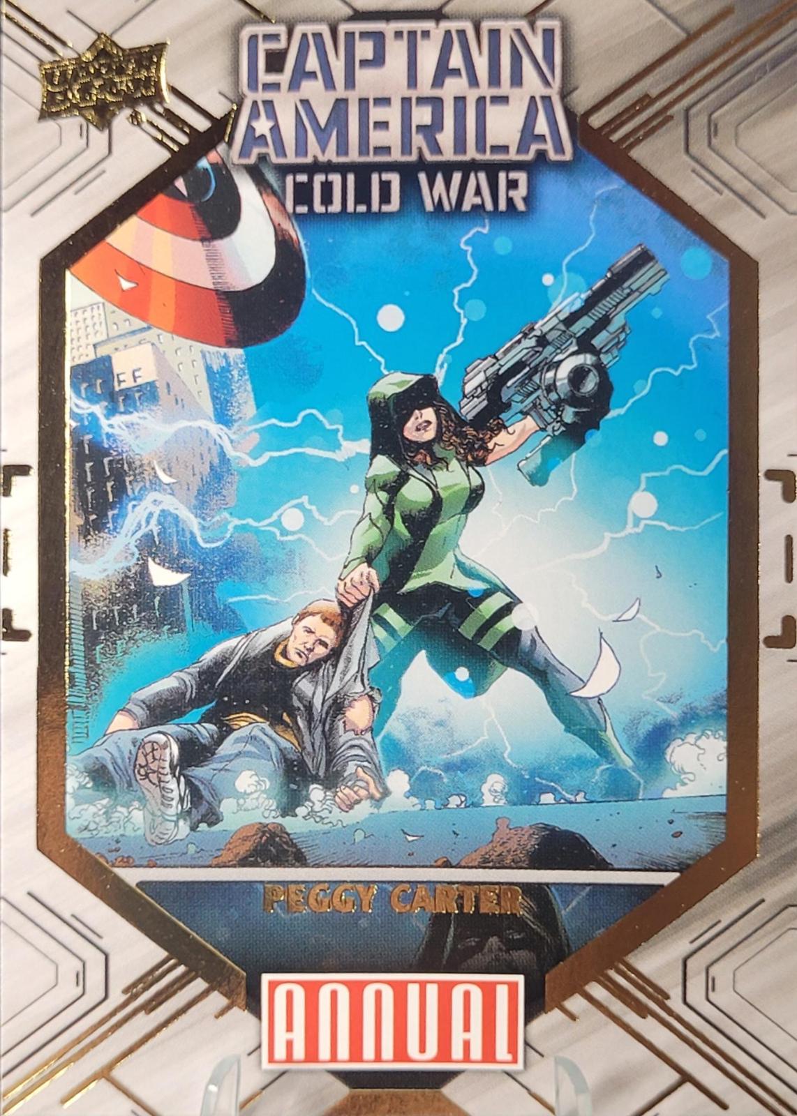 Peggy Carter #CW-5 Marvel 2023 Upper Deck Annual Cold War