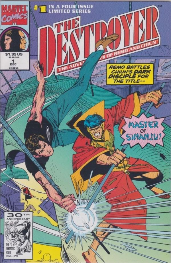 The Destroyer: The Adventures Of Remo And Chiun #1 (1991) Comic Books The Destroyer: The Adventures Of Remo And Chiun