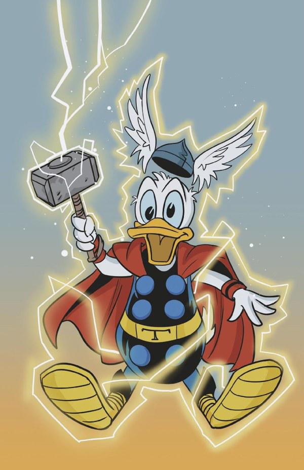 What If? Donald Duck Became Thor [Noto Virgin] #1 (2024) Comic Books What If? Donald Duck Became Thor