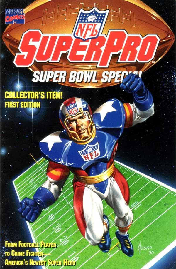 NFL SuperPro Super Bowl Special #1 (1991) Comic Books NFL Superpro