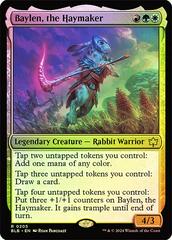 Baylen, the Haymaker [Foil] #205 Magic Bloomburrow Prices