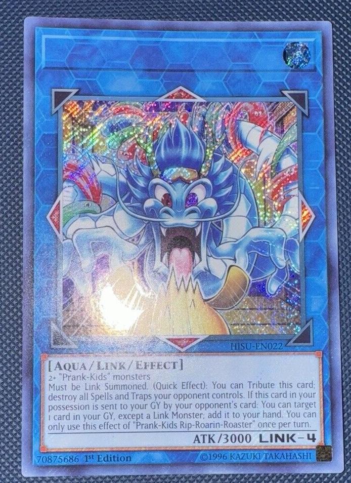 Prank-Kids Rip-Roarin-Roaster [Misprint] HISU-EN022 YuGiOh Hidden Summoners