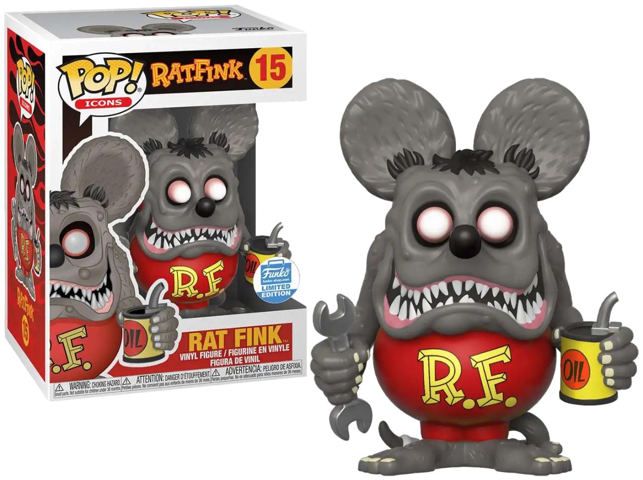 Rat Fink [Gray] #15 Funko POP Icons