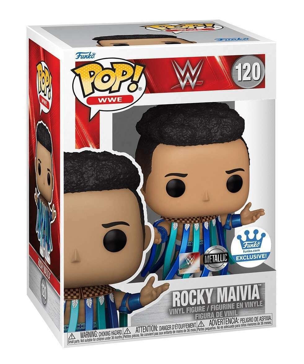 Rocky Maivia [Metallic] #120 Funko POP WWE