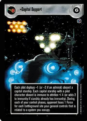 Capital Support [Limited] Star Wars CCG Death Star II