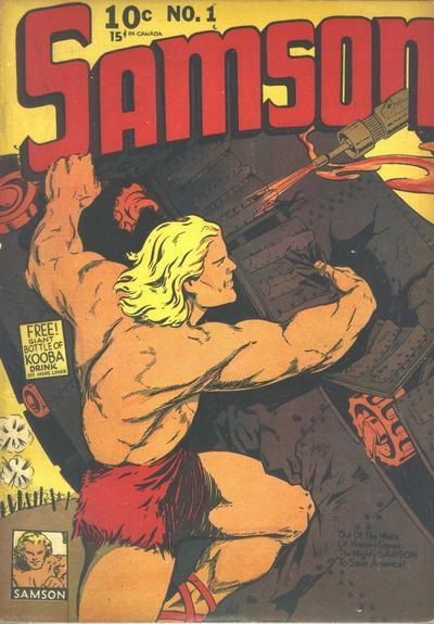 Samson #1 (1940) Comic Books Samson