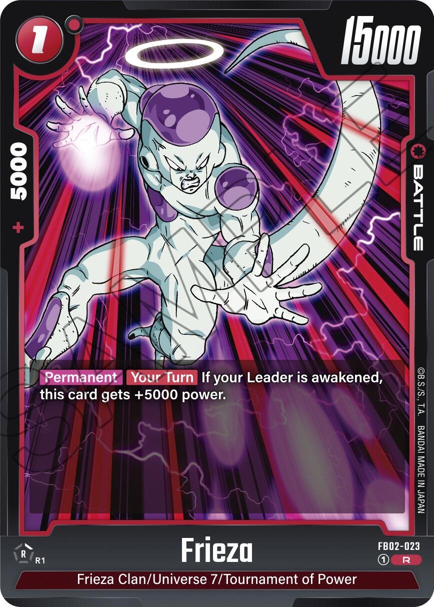 Frieza [Holo] FB02-023 Dragon Ball Fusion World Blazing Aura