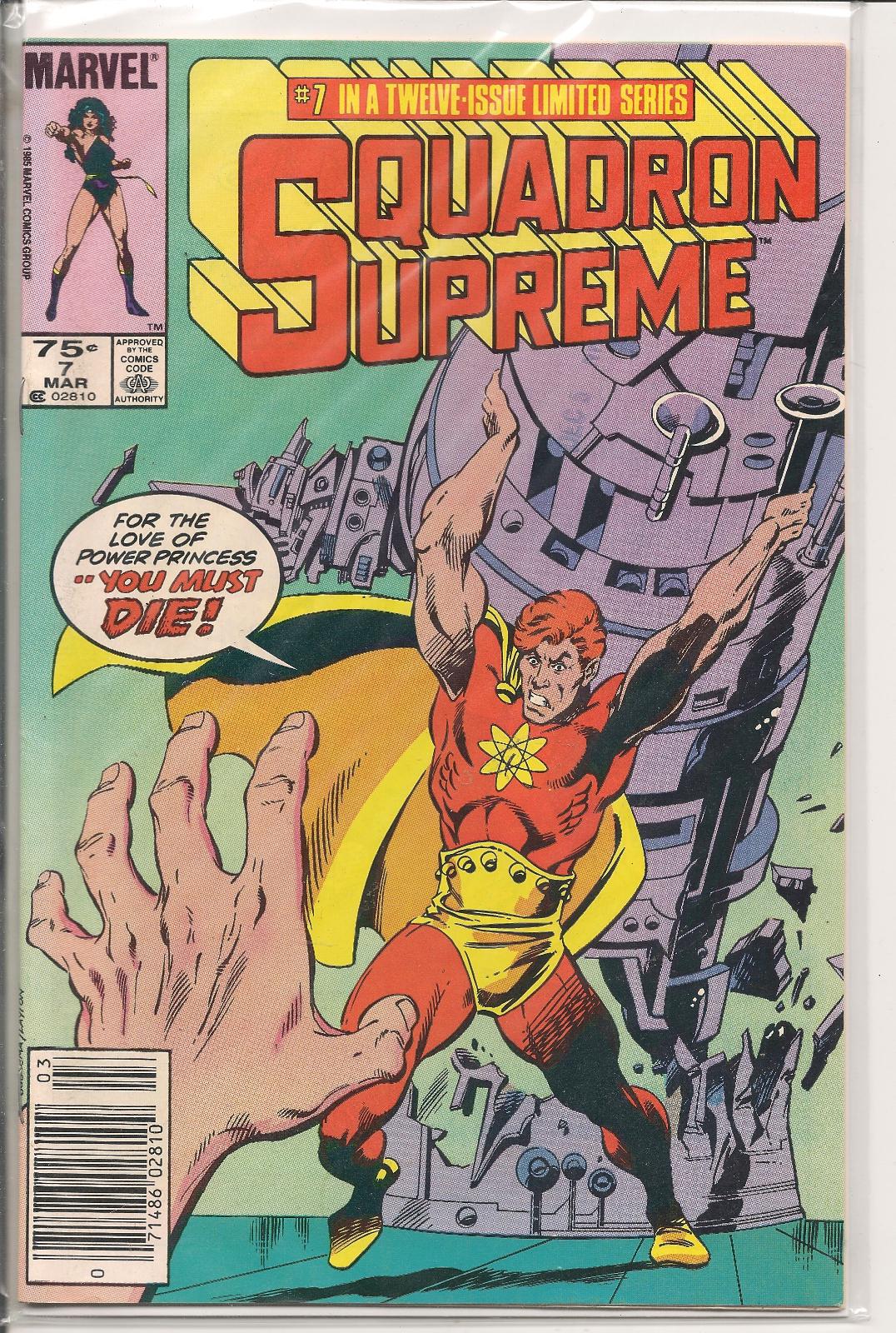 Squadron Supreme [Newsstand] #7 (1986) Comic Books Squadron Supreme