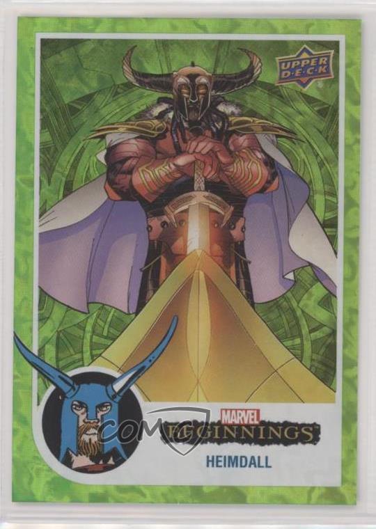 Heimdall [Green Rainbow Mirror World] #8 Marvel 2022 Beginnings: Vol 2: Series 1