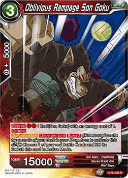 Oblivious Rampage Son Goku BT5-003 Dragon Ball Super Miraculous Revival