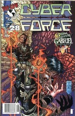 Cyberforce [Newsstand] #28 (1996) Comic Books Cyberforce