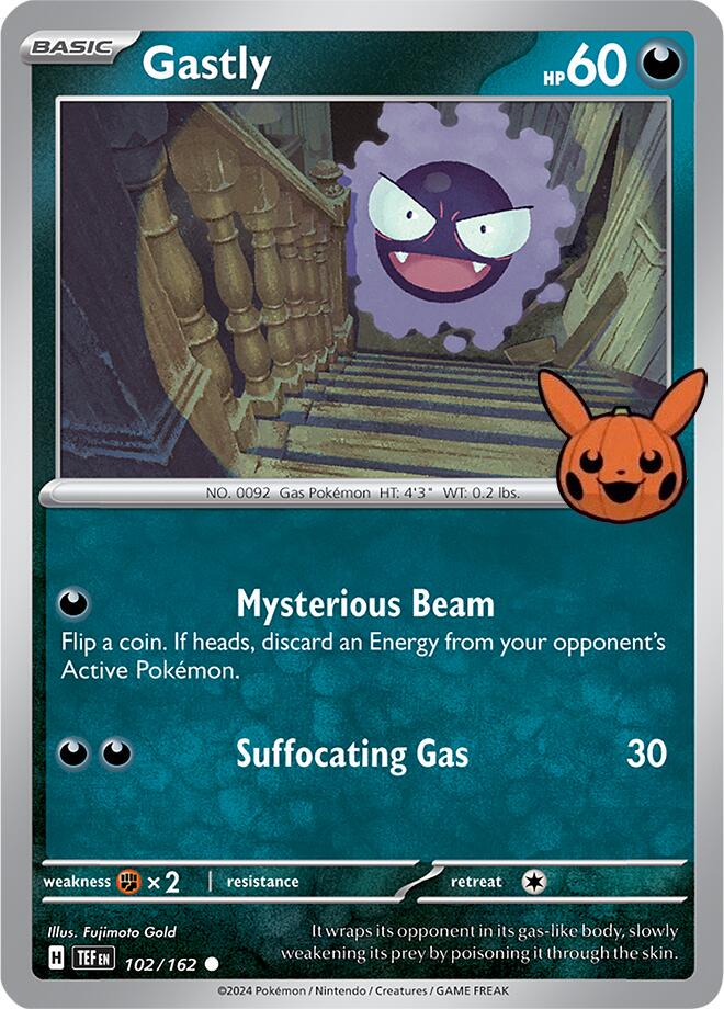 Gastly #102 Pokemon Trick or Trade 2024