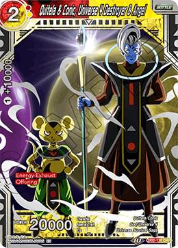 Quitela & Conic, Universe 4 Destroyer & Angel DB2-170 Dragon Ball Super Divine Multiverse