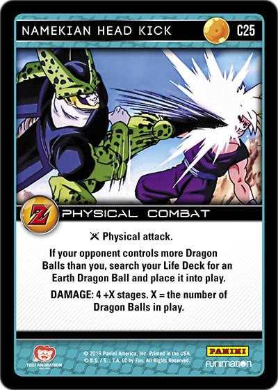 Namekian Head Kick C25 Dragon Ball Z Awakening