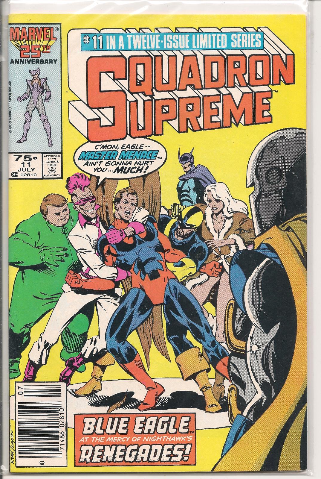 Squadron Supreme [Newsstand] #11 (1986) Comic Books Squadron Supreme