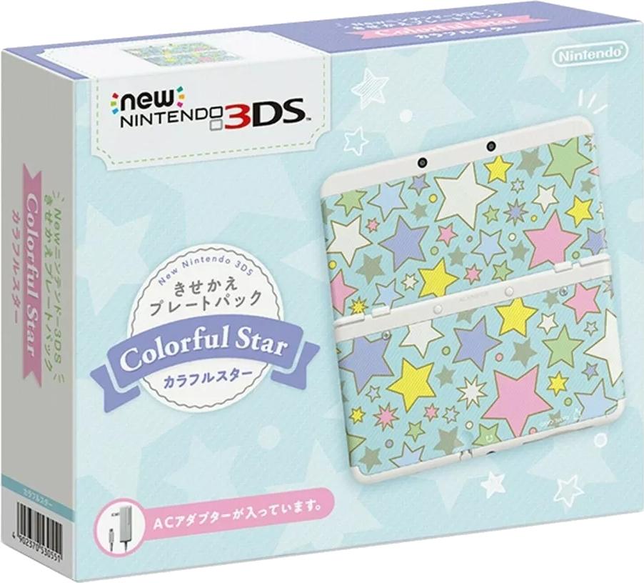 New Nintendo 3DS Colorful Stars JP Nintendo 3DS