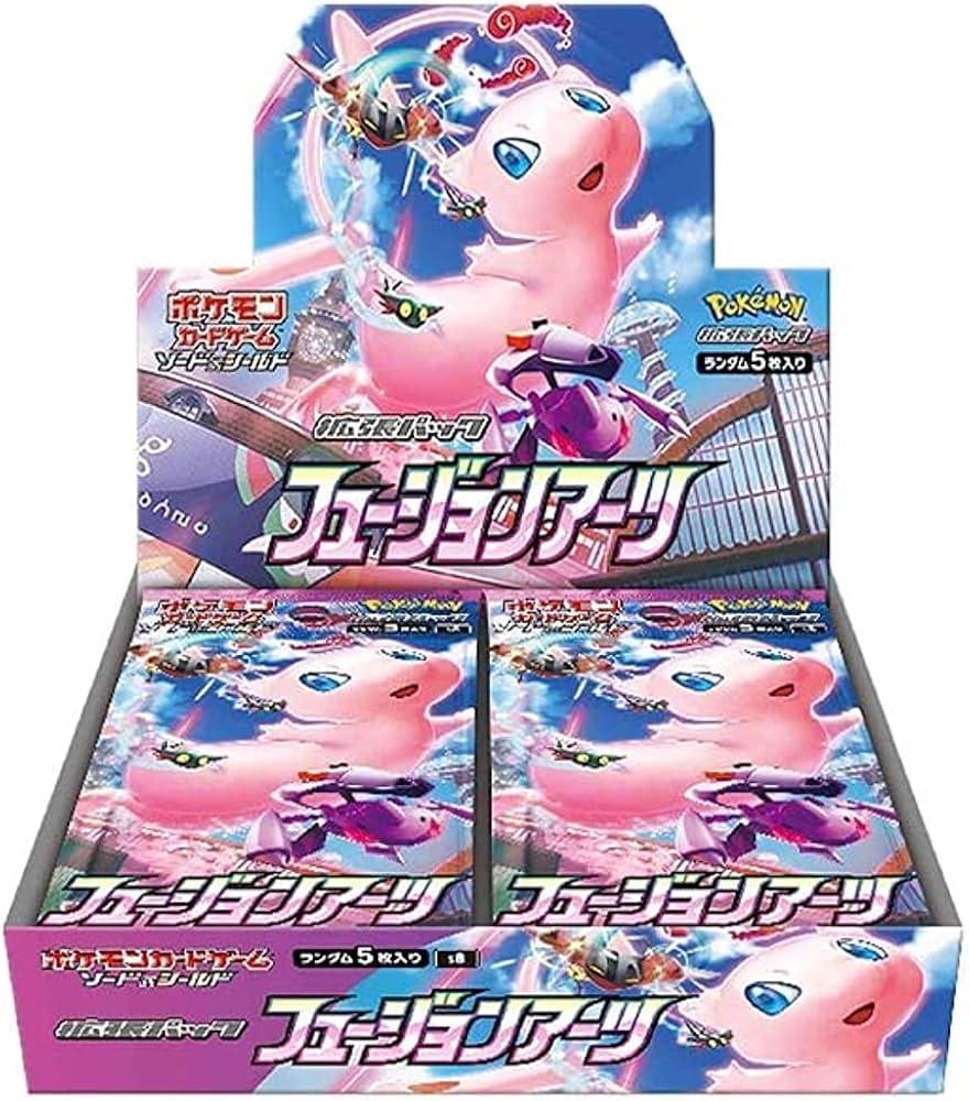 Booster Box Pokemon Japanese Fusion Arts