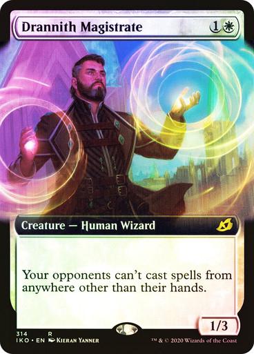 Drannith Magistrate [Extended Art Foil] #314 Magic Ikoria Lair of Behemoths