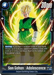 Son Gohan : Adolescence [Holo] FB03-039 Dragon Ball Fusion World Raging Roar Prices