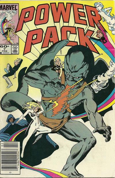 Power Pack [Newsstand] #7 (1985) Comic Books Power Pack